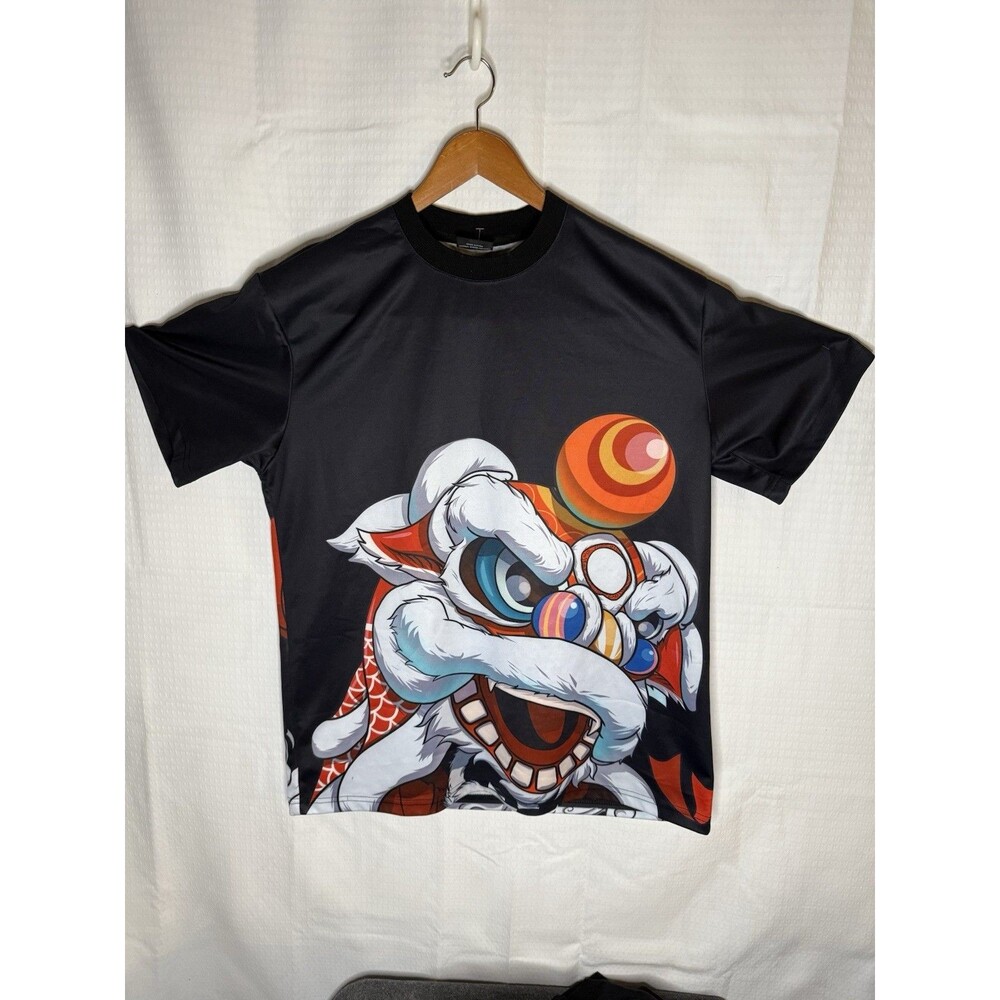 SANSYAS Graphic Lion T-shirt size M